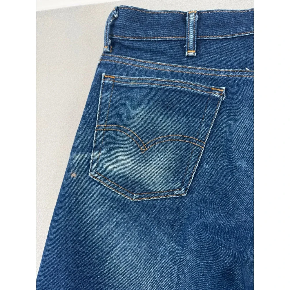 Levis 517 Bootcut Jeans Mens 36x32 Blue Denim Western Americana Medium Wash